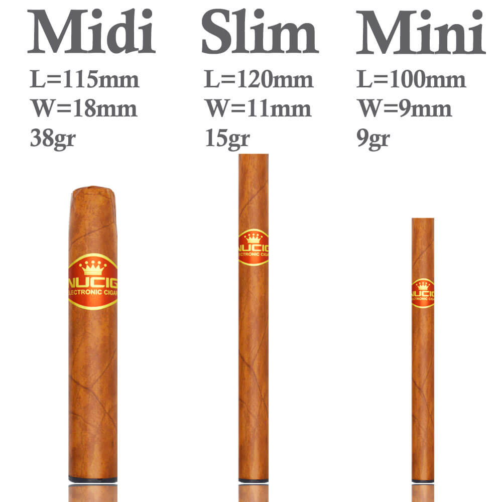 NUCIG Rechargeable E Cigar Vape - Cuban Flavour - NUCIG