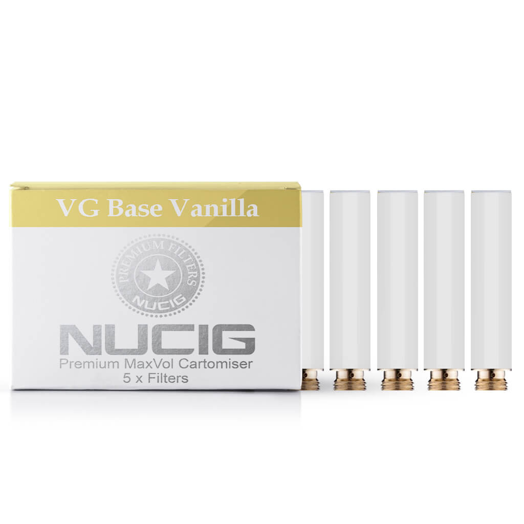 NUCIG® Vanilla Flavour MaxVol Filter Pack - NUCIG