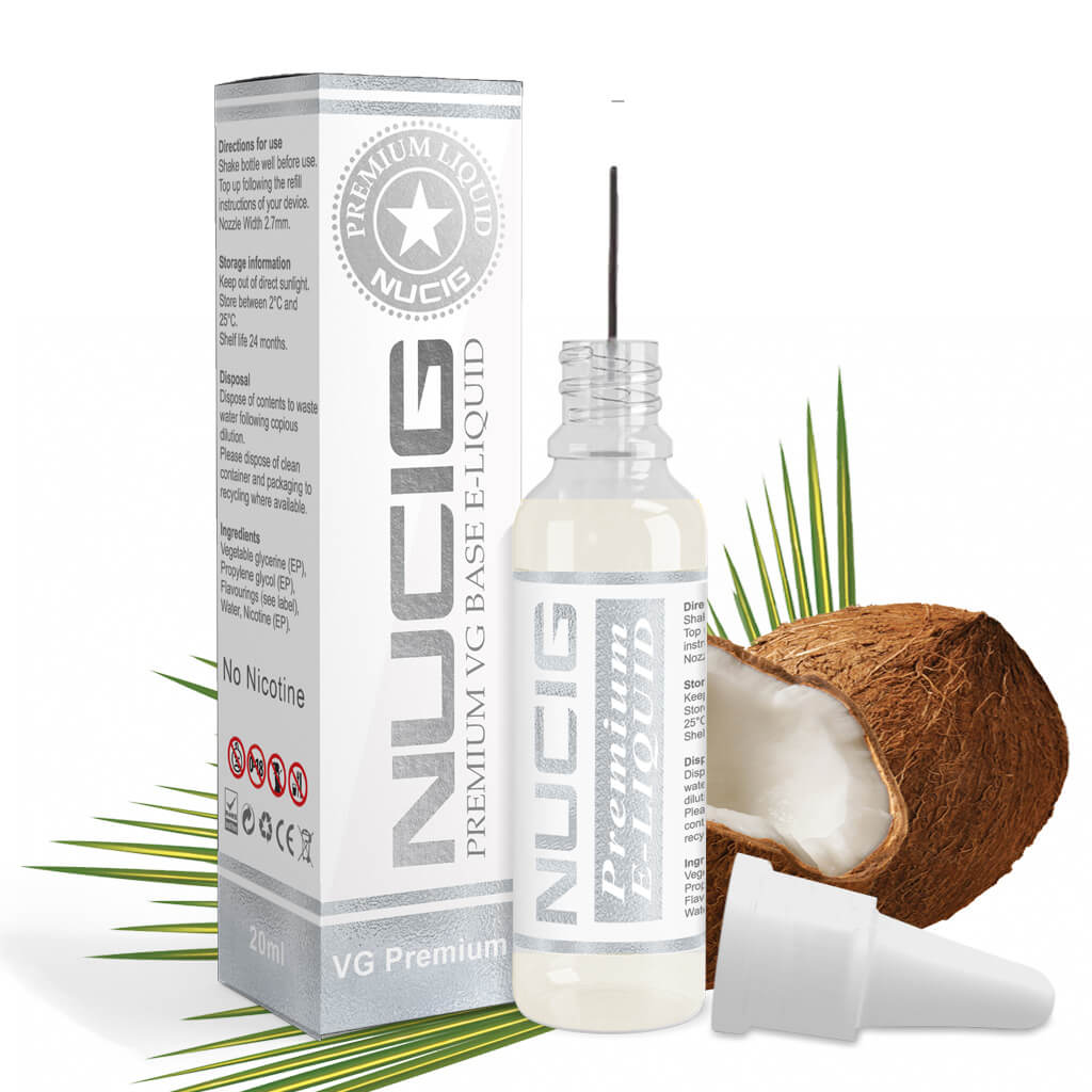 Nicotine Free E liquid Coconut Flavour - Buy NUCIG Eliquid Vapes Nicotine Free E liquid Coconut Flavour - Buy NUCIG Eliquid Vapes