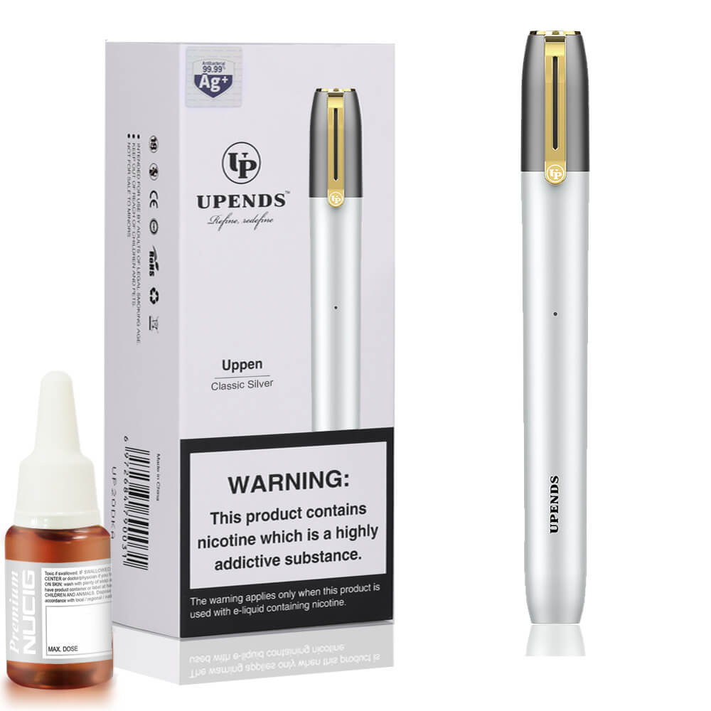 UPENDS - UPPEN Silver Full Kit, Buy E cigarette Kits from NUCIG UK UPENDS - UPPEN Silver Full Kit, Buy E cigarette Kits from NUCIG UK
