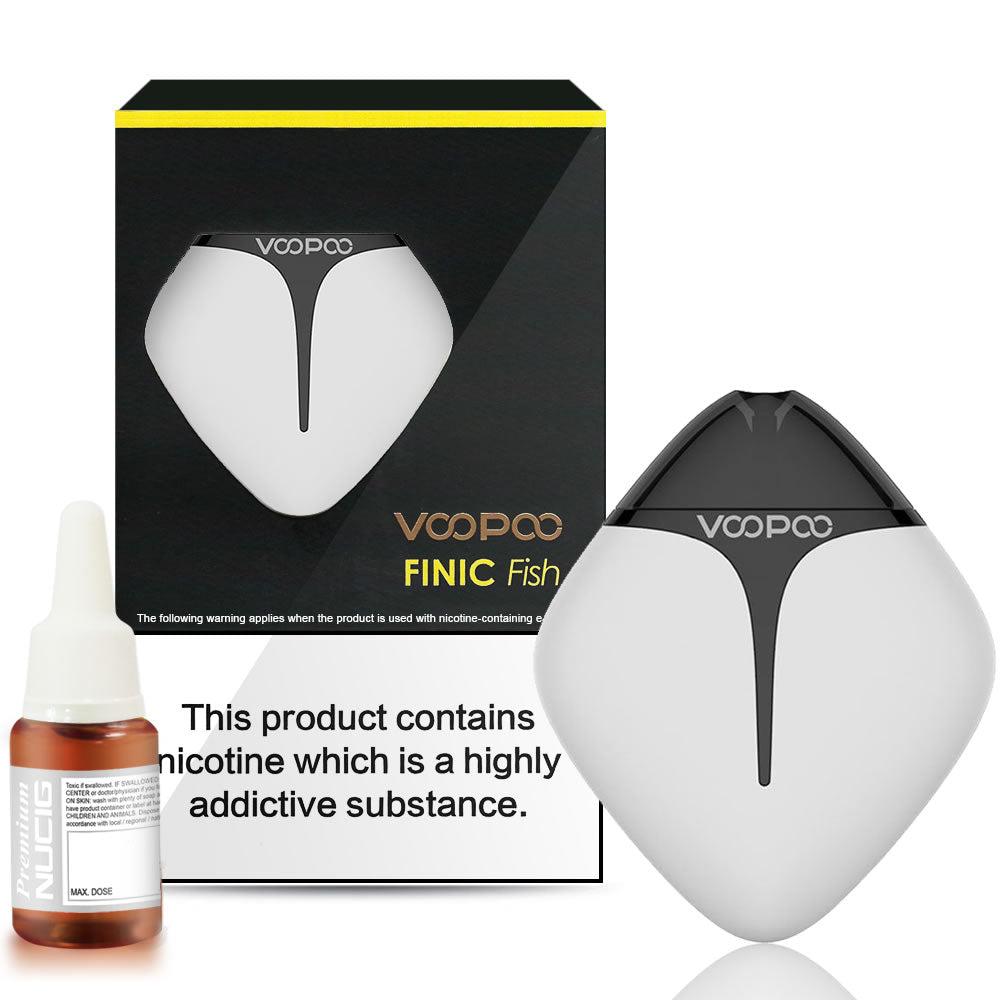 Voopoo Finic Fish Pod Voopoo Finic Fish - WHITE Voopoo Finic Fish Pod Voopoo Finic Fish - WHITE