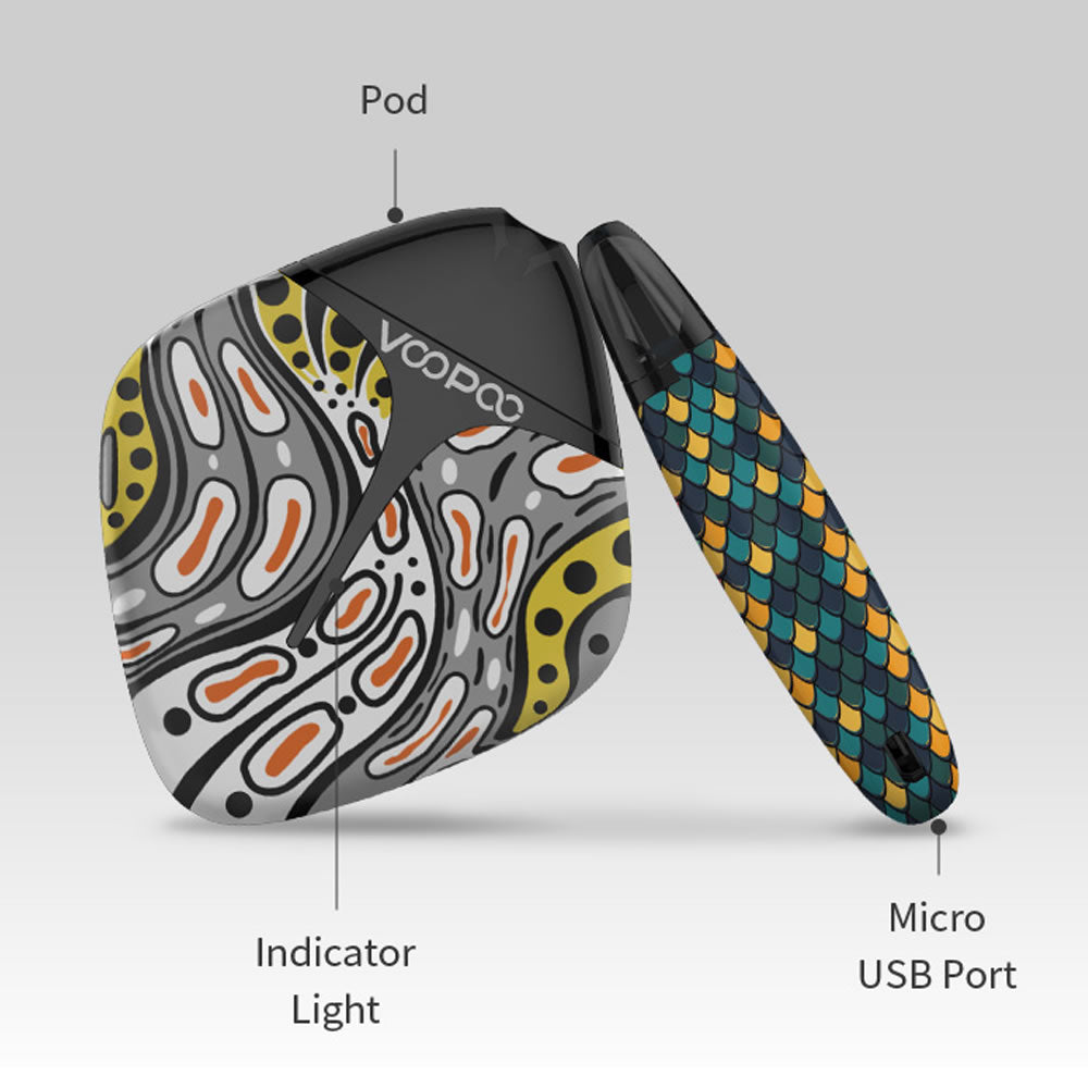 Voopoo Fish Pods Voopoo Finic Fish - FOOTSTEPS VooPoo Finic Fish POD cartridge ierna 1,7ml od Voopoo Fish Pods Voopoo Finic Fish - FOOTSTEPS VooPoo Finic Fish POD cartridge ierna 1,7ml od