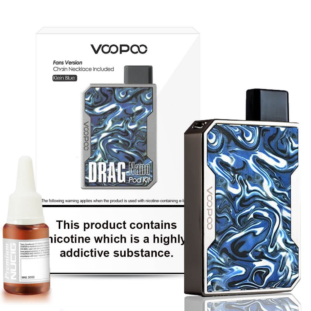 Voopoo Drag Nano Full Fan Kit - Klein, Buy E cigarette Kit from NUCIG UK Voopoo Drag Nano Full Fan Kit - Klein, Buy E cigarette Kit from NUCIG UK